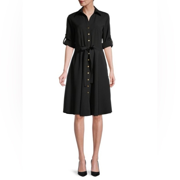 Saks Off 5th Sharagono Belted Dress - Picture 1 of 12